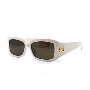GUCCI GG1403SK 001 IVORY BROWN AUTHENTIC SUNGLASSES